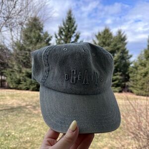 GAP X BEIS denim jean baseball cap hat NWOT